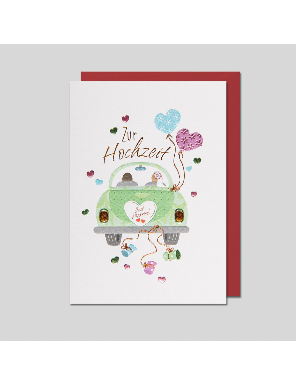 Doppelkarte. Gratulatione by Alessia Hochzeit