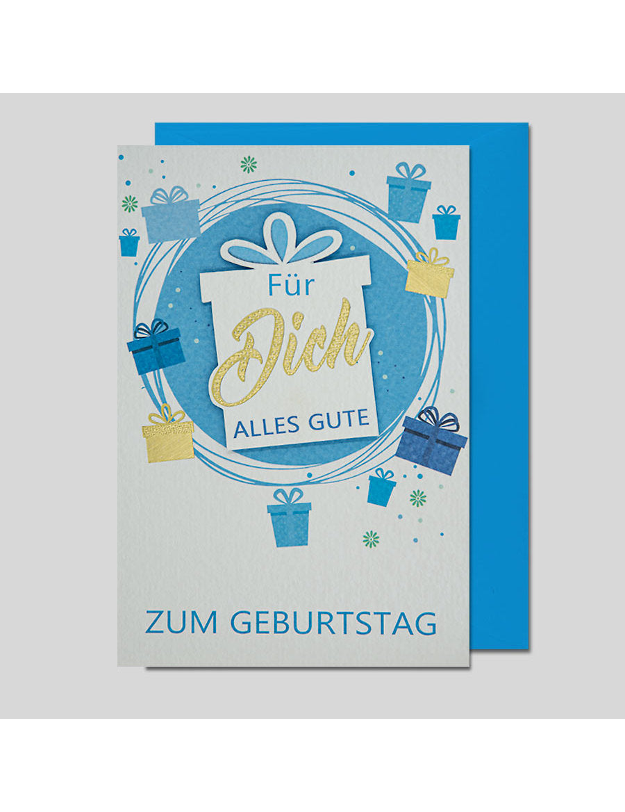 Für Dich alles Gute zum Geburtstag