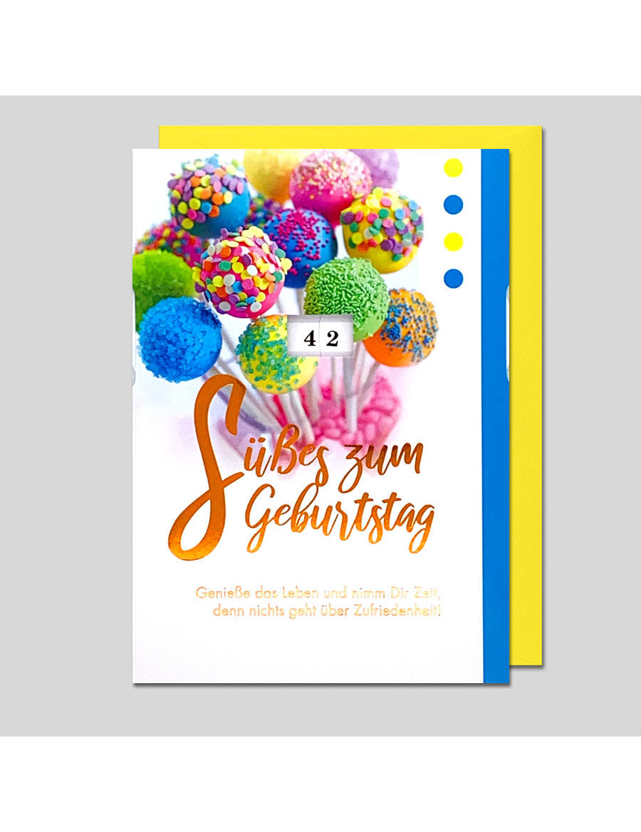 Doppelkarte. Drehzahl