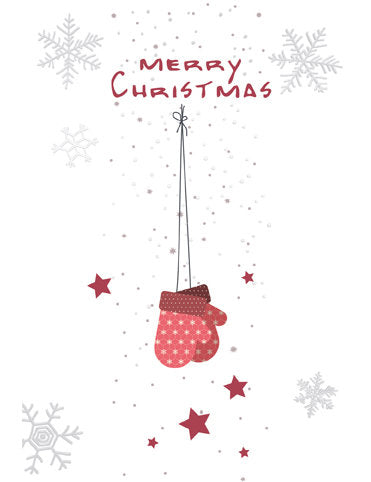Doppelkarte Merry Christmas
