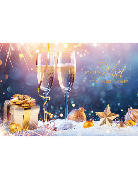 Carte double Noël