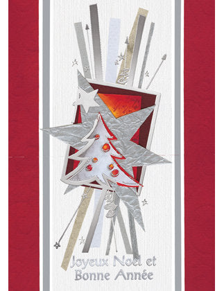 Cartes double multi-pack. Noël 97-1080-2-A6 5 Ex.