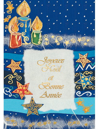 Cartes double multi-pack. Noël 97-1088-1-A6 5 Ex.