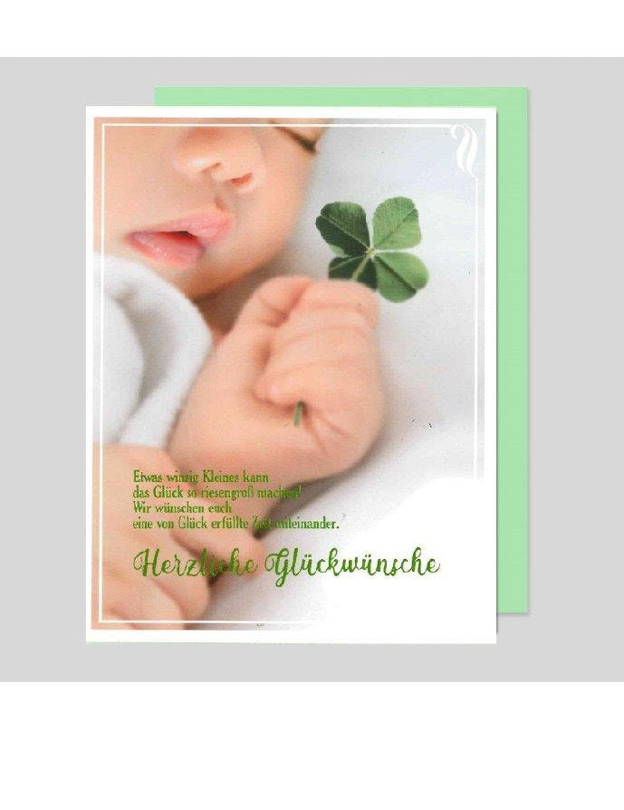 Doppelkarte. Baby