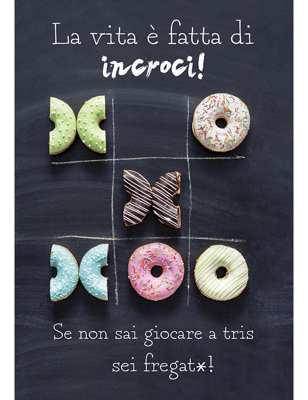 Doppelkarte B6. Tanti auguri, La vita è fatta di incroci