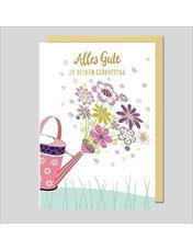 Doppelkarte. Avantgarde - Geburtstagskarte Alles Gute