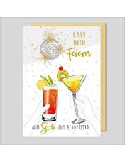 Doppelkarte. Avantgarde - Lass Dich feiern