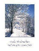 Frohe Weihnachten und ein gutes neues Jahr