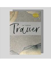 Doppelkarte. In tiefer Trauer