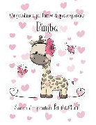 Doppelkarte. Biglietto nascita rosa c/glitter