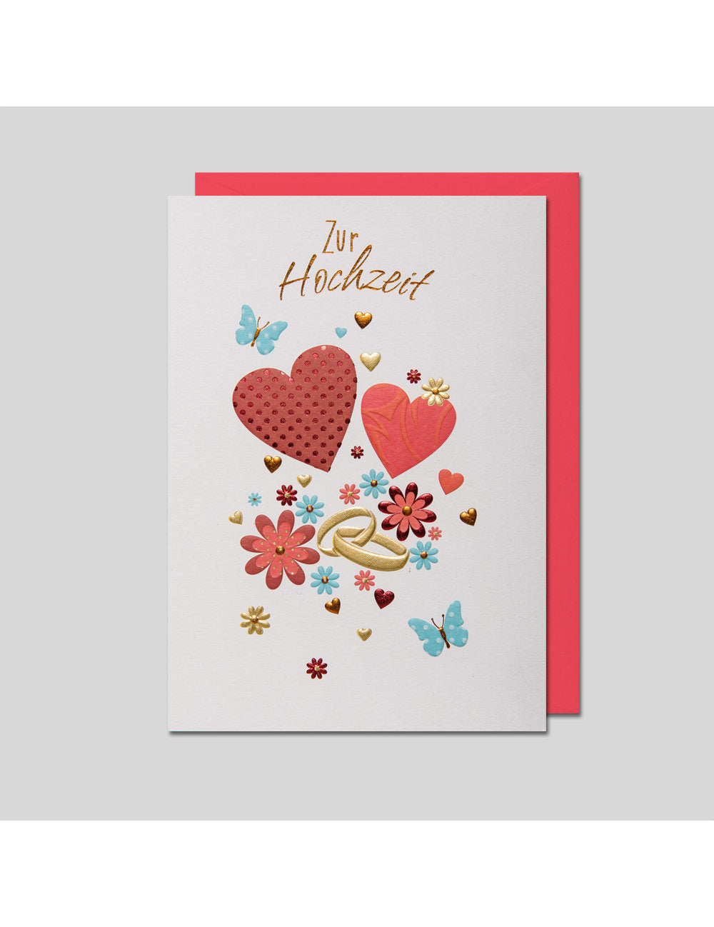 Doppelkarte. Gratulatione by Alessia - Heureux Mariage