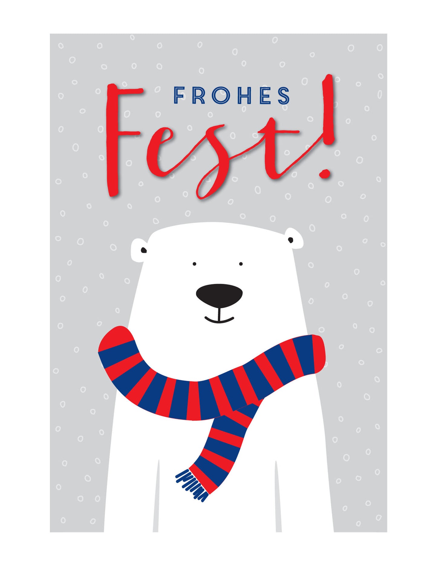 Doppelkarte. Weihnachten