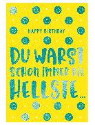 Soundkarte / Lachende Kerze, Du warst schon immer die hellste
// A5