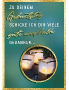 Soundkarte / Schwimmende Laternen,
gute und helle Gedanken
// A5