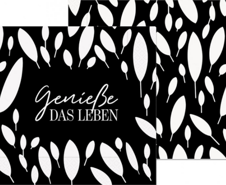 La Vida Serviette Leben 20St (20 x, 33 x 33 cm)