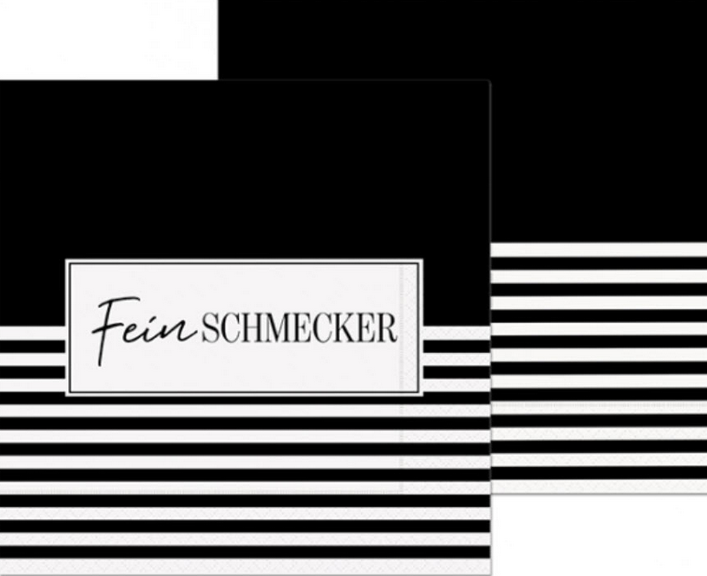 La Vida Serviette Feinschmecker 20St. (33 x 33 cm)