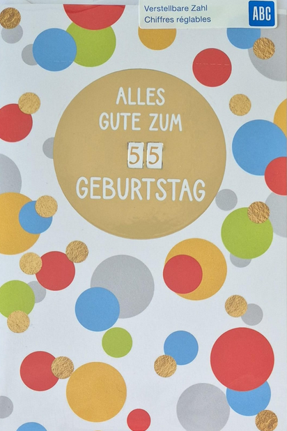 Alles Gute zum ... Geburtstag (1-99) (B6)