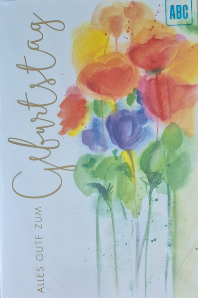 Alles Gute zum Geburtstag (B6)