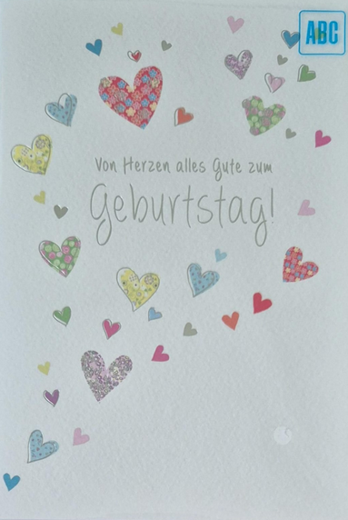 Von Herzen alles Gute zum Geburtstag (B6)