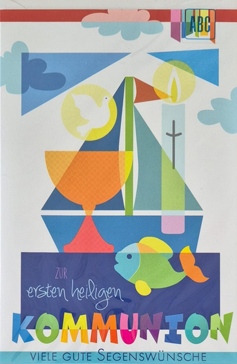Zur ersten heiligen Kommunion (B6)