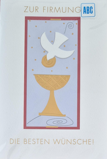 Zur Firmung die besten Wünsche (B6)