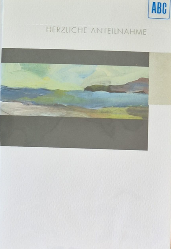 Herzliche Anteilnahme (B6)