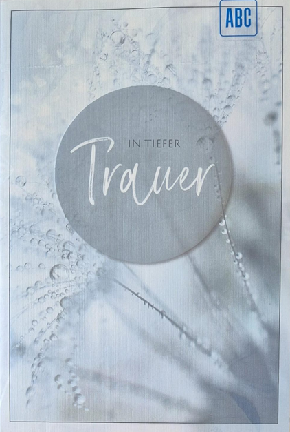 In tiefer Trauer (B6)