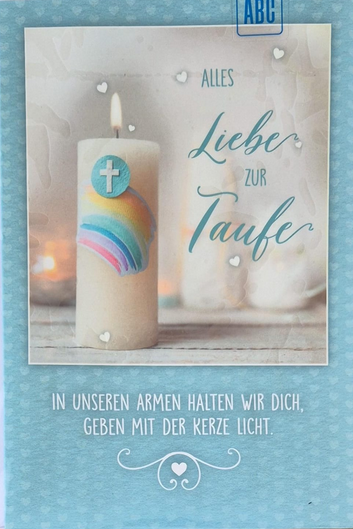 Alles Liebe zur Taufe (B6)