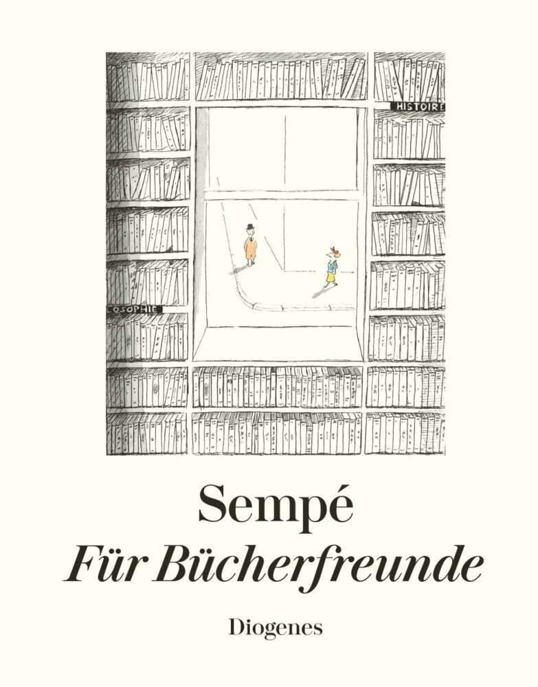 Für Bücherfreunde (Jean-Jacques Sempé)