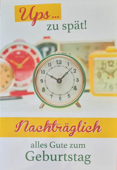 Ups... zu spät! (B6)