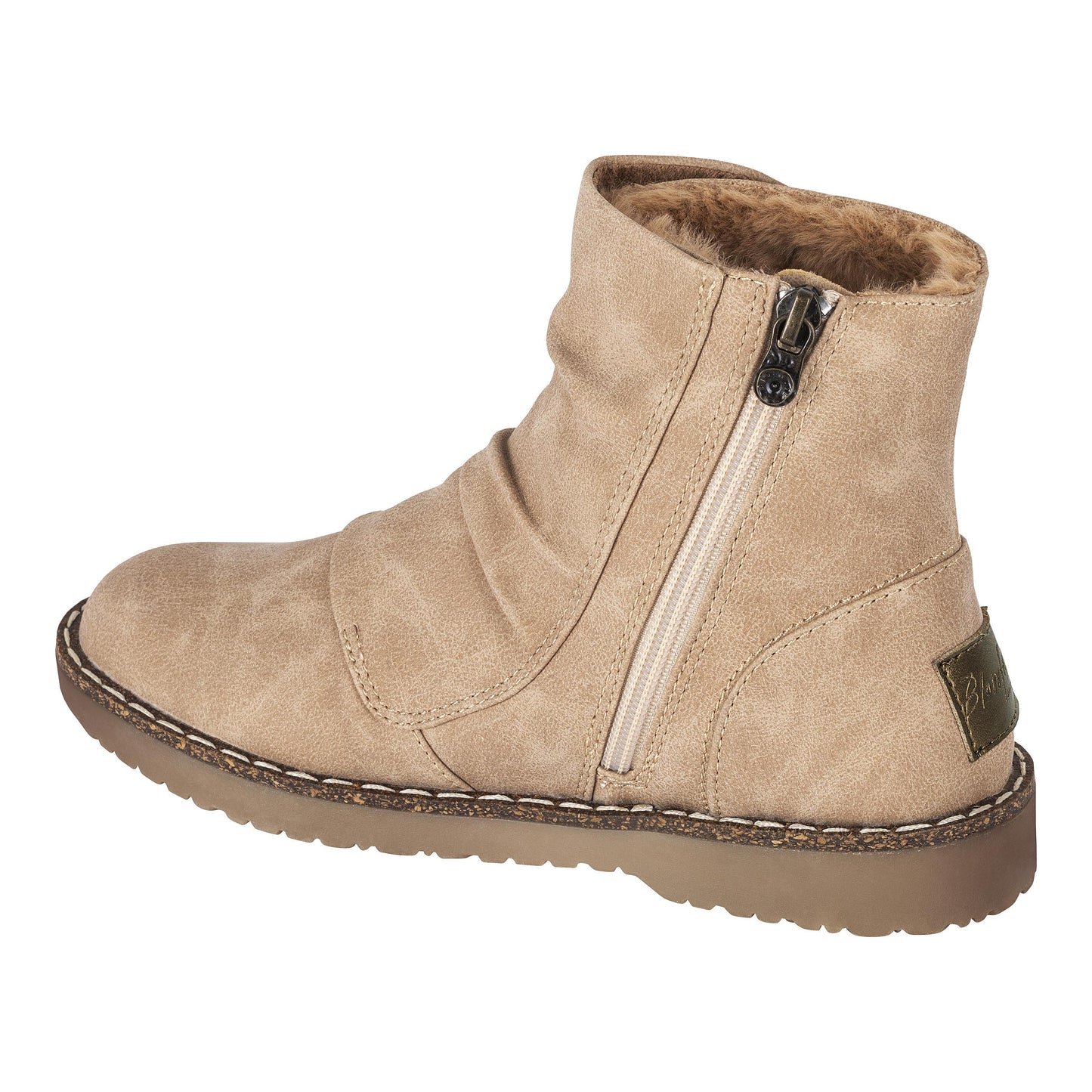 Blowfish Damen Stiefelette "Cozy Up" beige, (Grösse: 40)