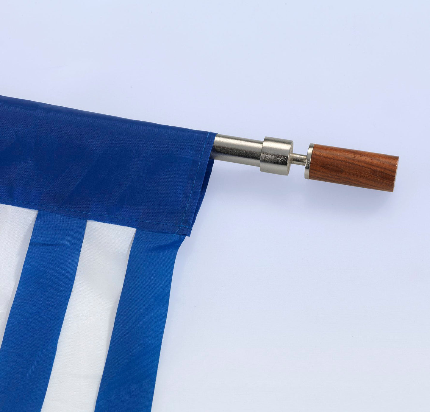 Türvorhang blau-weiss