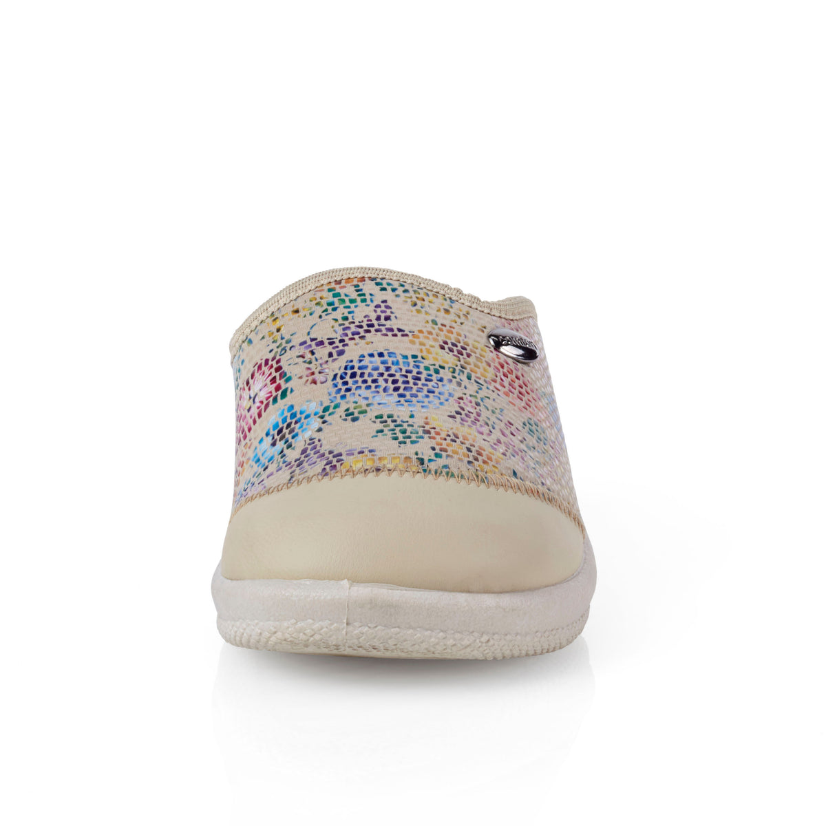 Stretch Clog "Rosalie", beige (Grösse: 38)