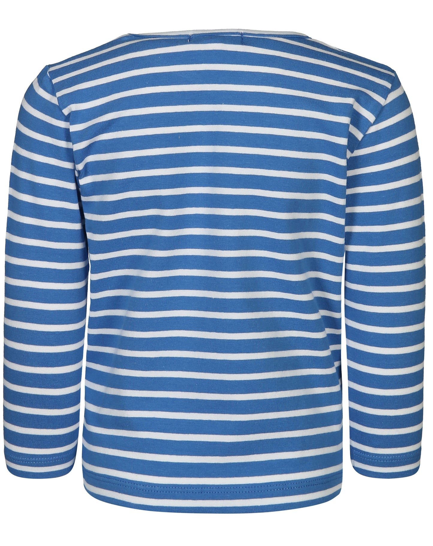 Langarmshirt 1 JAHR gestreift in blau/weiss (Grösse: 80)