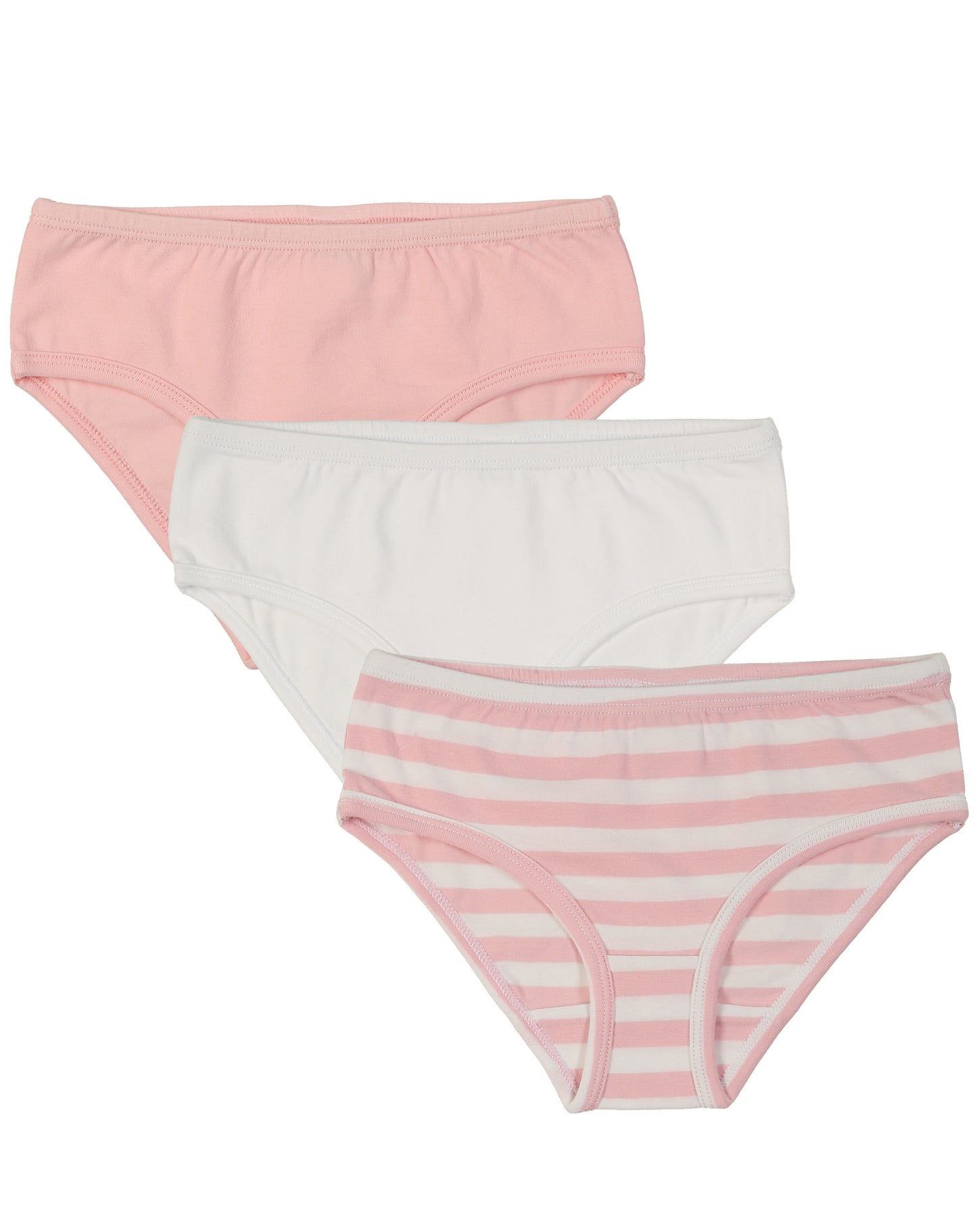 Slip HASE HENRY Gr.116/122 3er-Pack in rosa/weiss