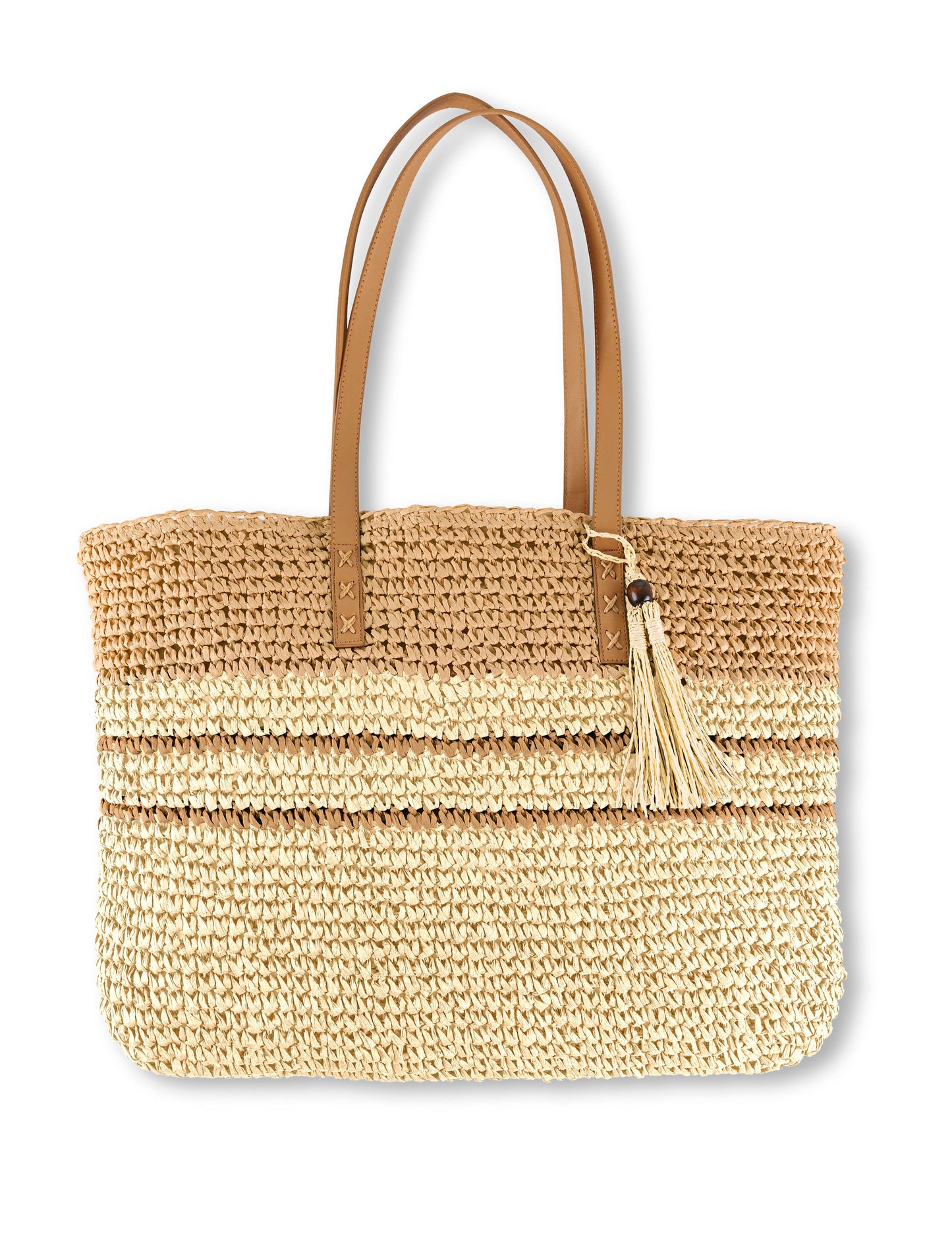 XXL Strand- und Shoppingkorb natur