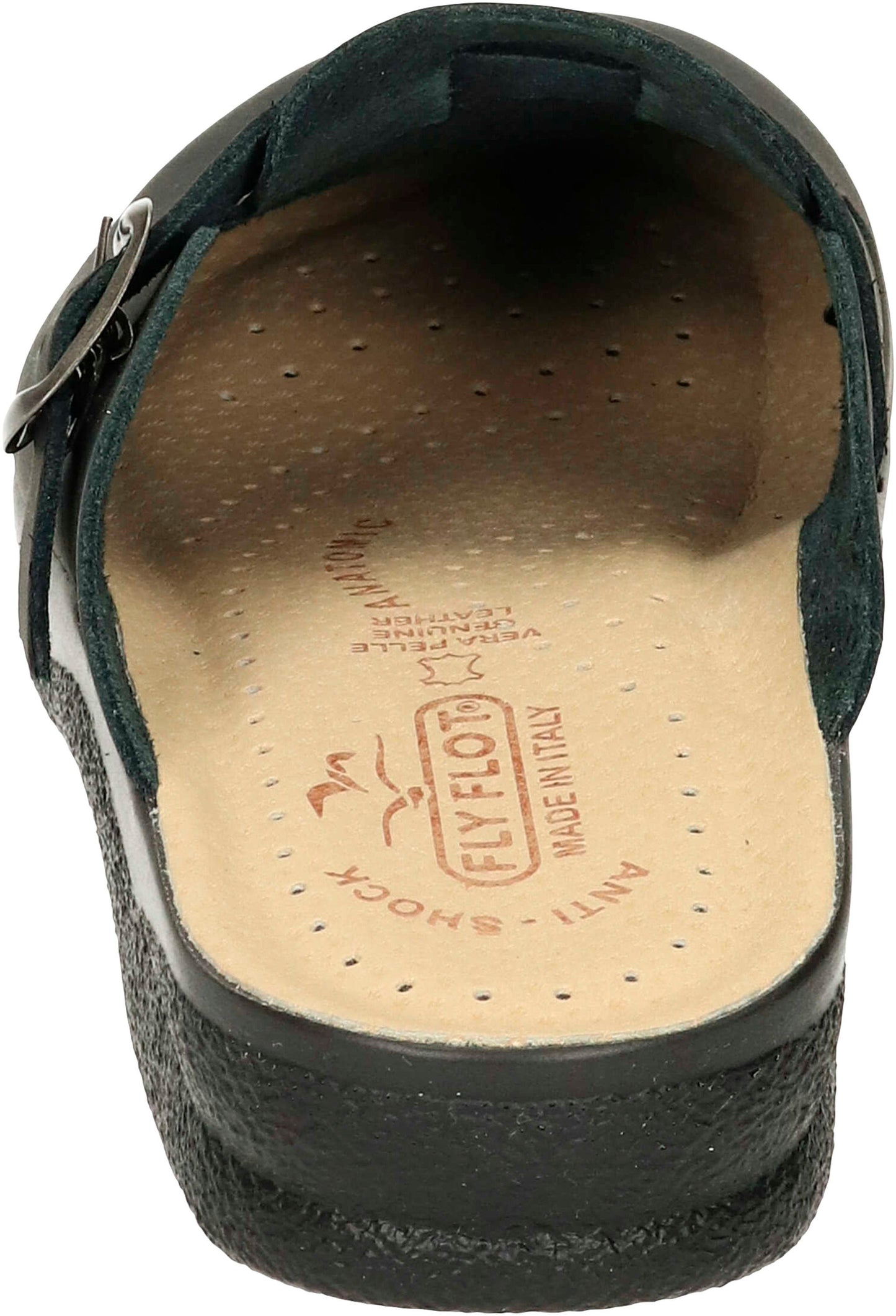 Fly Flot Damen-Pantolette "Veronika", schwarz (Grösse: 38)