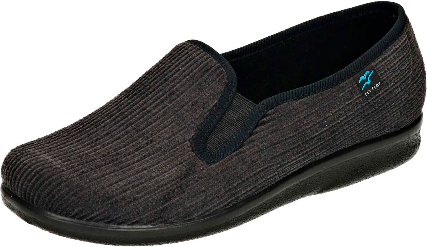 Fly Flot Herren-Hausschuh "Georg", grau (Grösse: 41)