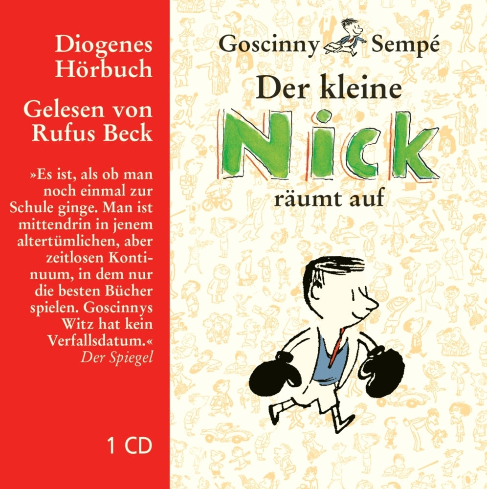 Der kleine Nick räumt auf, 1 Audio-CD (Hans Georg Lenzen)