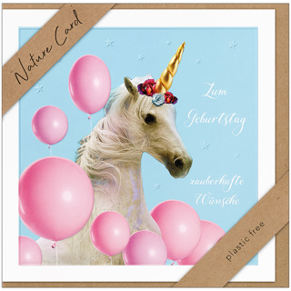 Zum Geburtstag zauberhafte Wünsche (15.5 x 15.5 cm)