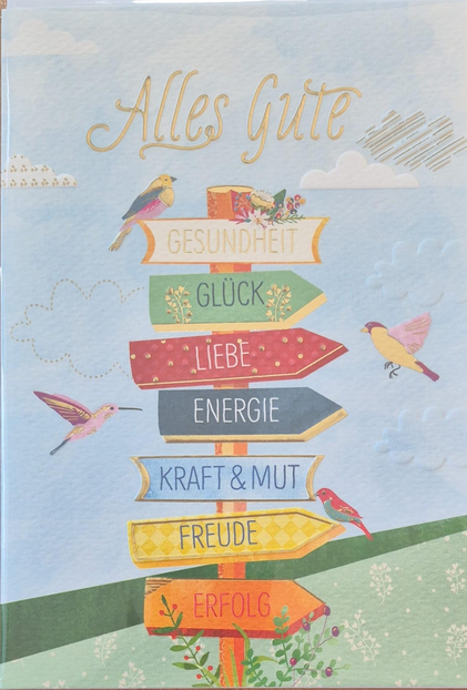 Alles Gute (B6)