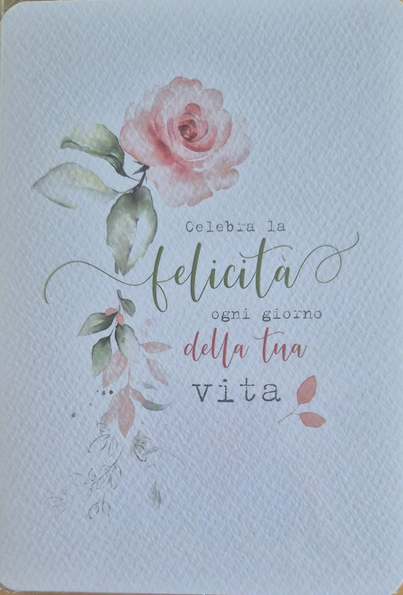 Celebra la felicita ogni giorno della tua vita (B6)