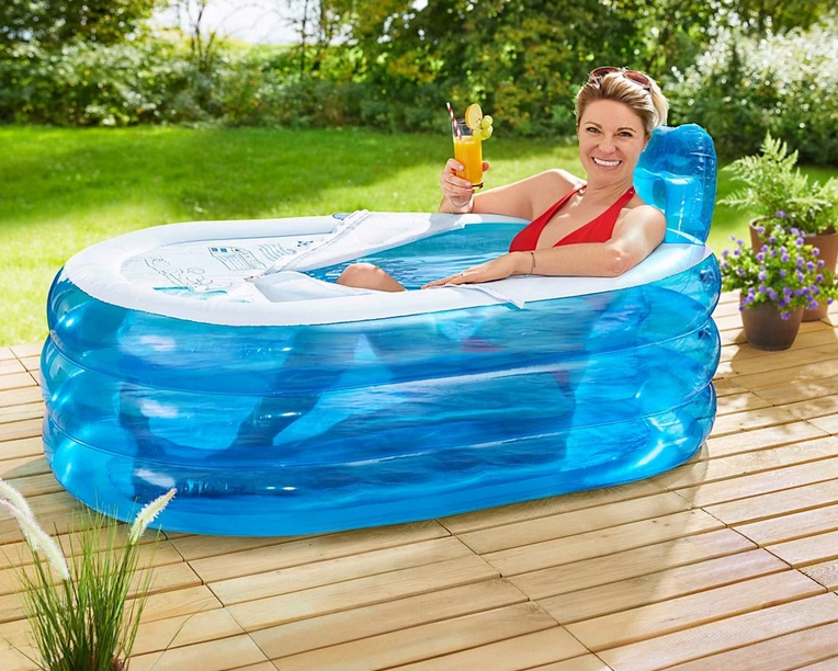 Aufblasbare Badewanne