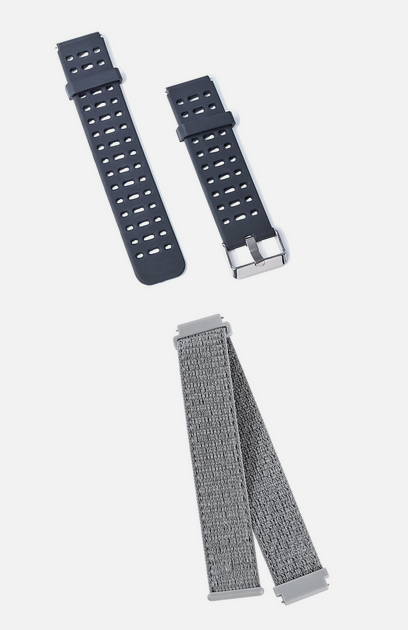 Fitnessuhr Armbänder Set 2tlg flexible Größenverstellung für Uhren