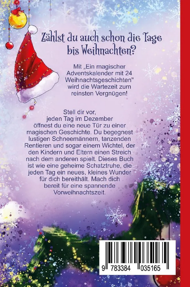 Ein magischer Adventskalender mti 24 Weihnachtsgeschichten