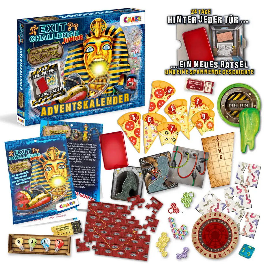Craze Adventskalender "Exit Challenge Junior"