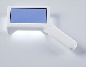 Orbisana Digitale Lupe 3 Stufen Vergrösserungsfaktor LED Beleuchtung