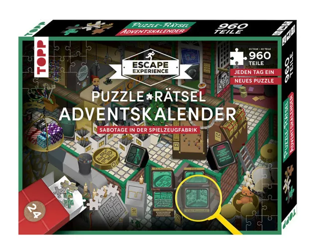 Puzzle-Rätsel-Adventskalender - Sabotage