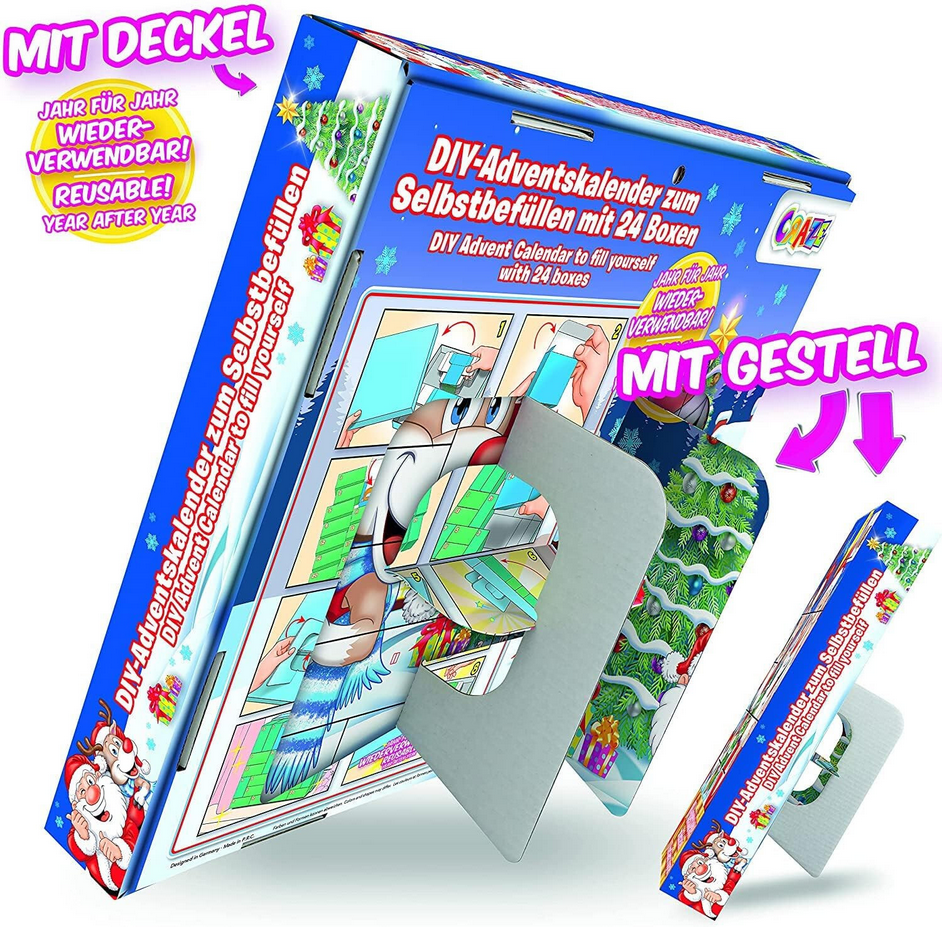 Craze Adventskalender "Do it yourself" zum Selberfüllen