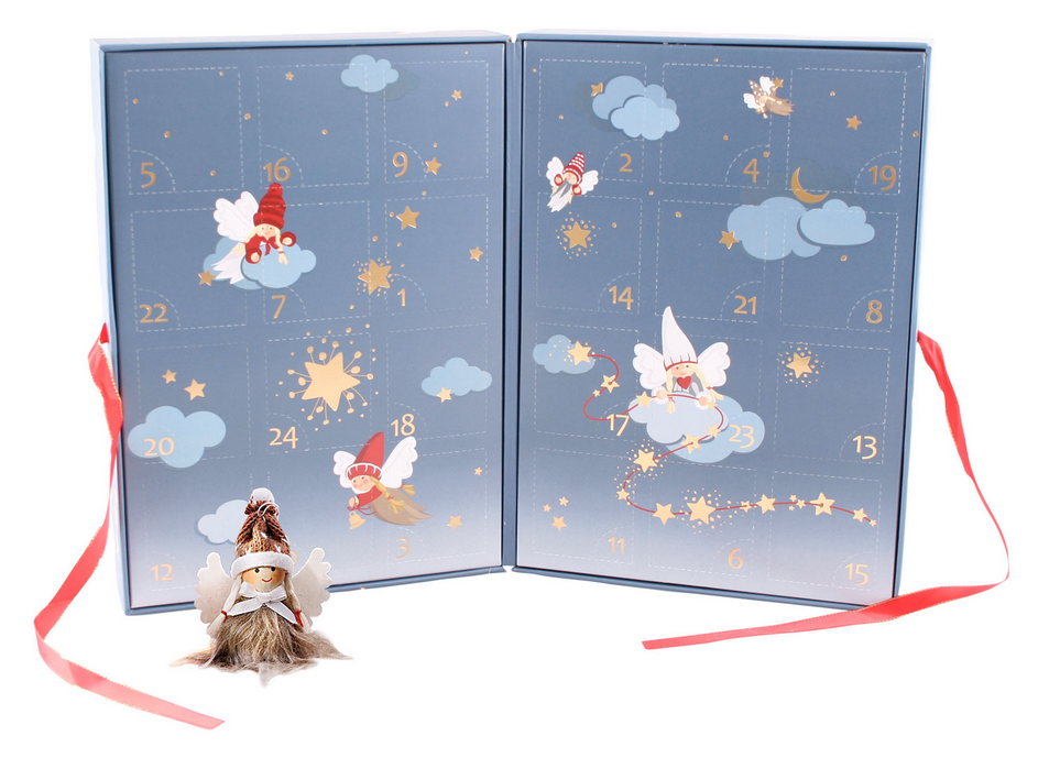 Figuren-Adventskalender "Engelszeit"